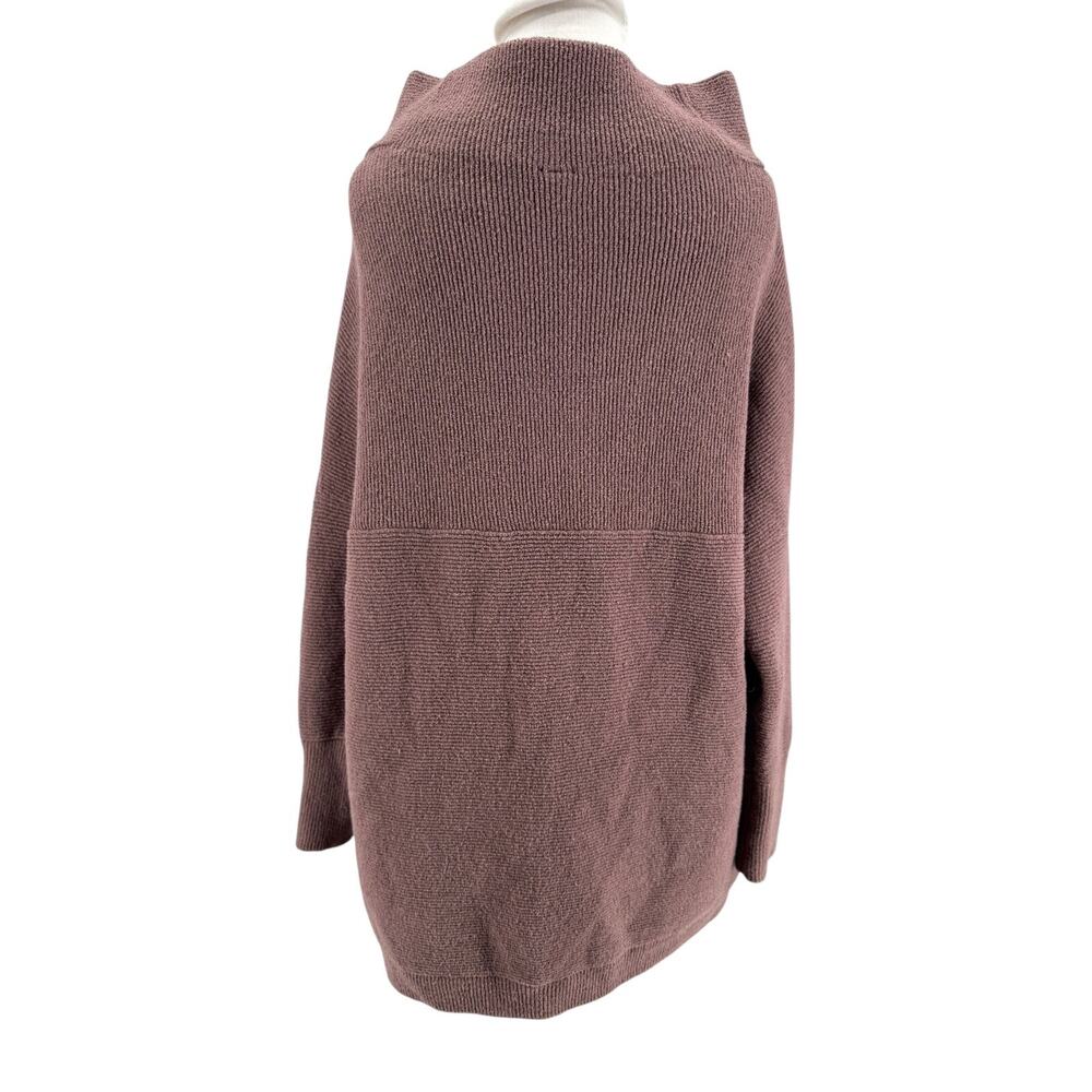 Free People Women's Taupe Brown Ottoman Slouchy Tunic Sweatwer Size XS - Picture 4 of 7